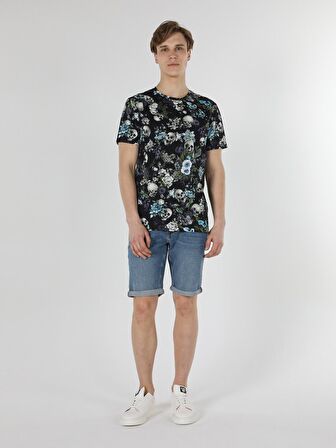 Çok Renkli Erkek Tshirt K.kol