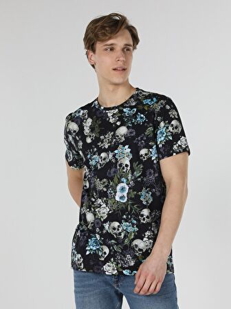 Çok Renkli Erkek Tshirt K.kol