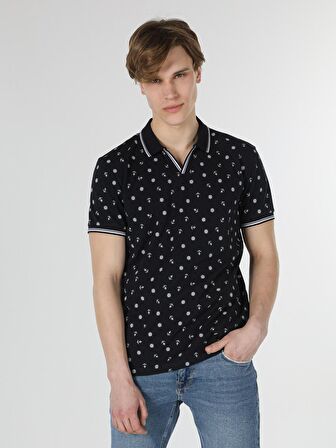 Lacivert Erkek Polo K.kol