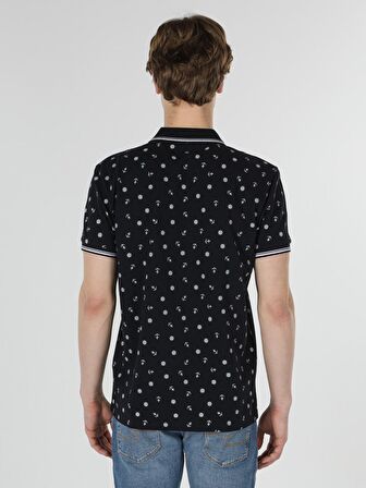 Lacivert Erkek Polo K.kol