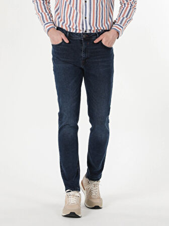 035 Ryan Süper Slim Fit Yüksek Bel Dar Paça Erkek Jean Pantolon Cl1058114