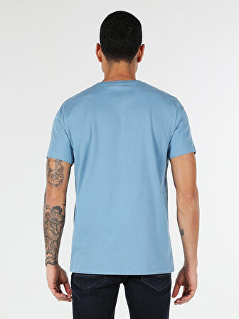 Mavi Erkek Tshirt K.kol