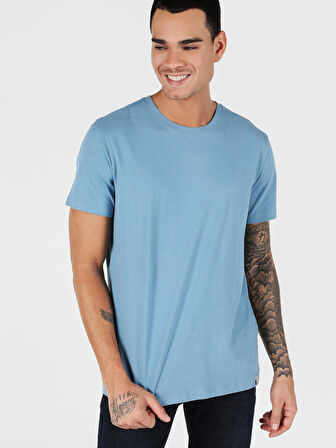 Mavi Erkek Tshirt K.kol