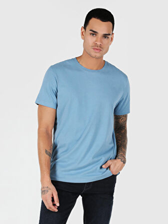 Mavi Erkek Tshirt K.kol