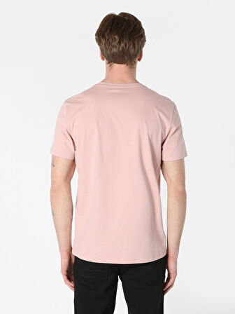 Pembe Erkek Tshirt K.kol