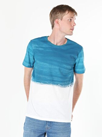 Mavi Erkek Tshirt K.kol
