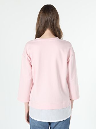 Pembe Kadın Tshirt U.kol