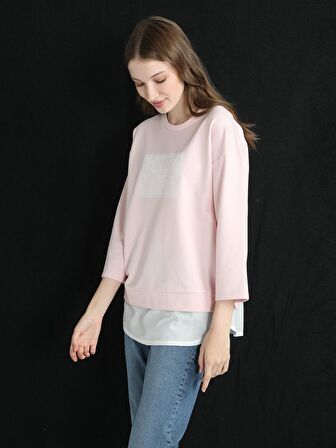 Pembe Kadın Tshirt U.kol