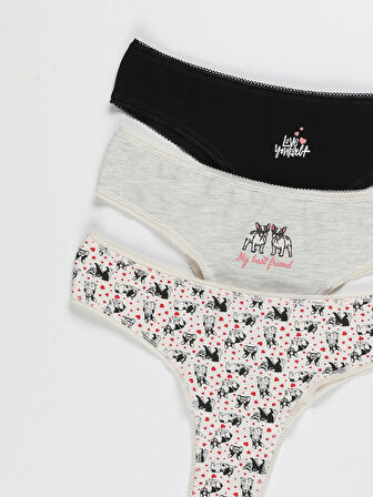 Modern Fit  Kadın Çok Renkli Boxer