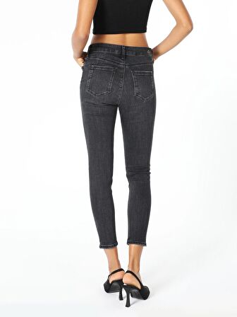 759 Lara Super Dar Kesim Normal Bel Dar Paça Denım Kadın Jean Pantolon Cl1061415