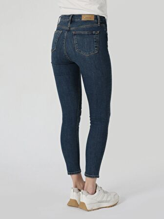 759 Lara Süper Dar Fit Normal Bel Dar Paça Mavi Kadın Jean Pantolon Cl1062194