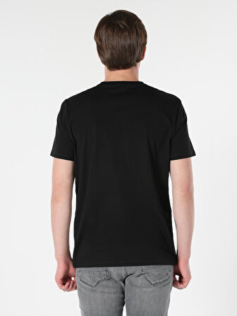 Siyah Erkek Tshirt K.kol