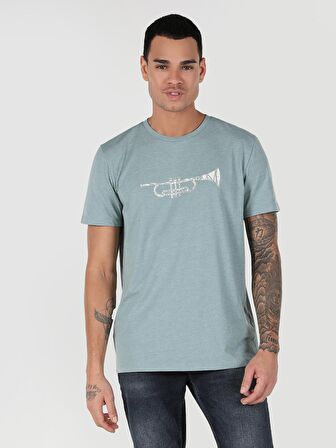 Yeşil Erkek Tshirt K.kol