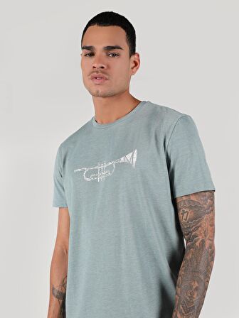 Yeşil Erkek Tshirt K.kol