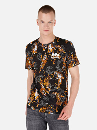 Siyah Erkek Tshirt K.kol