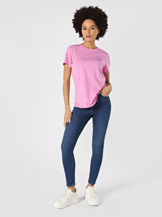 Pembe Kadın Tshirt K.kol