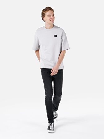 041 Danny Slim Fit Düşük Bel Dar Paça Siyah Erkek Jean Pantolon Cl1063847