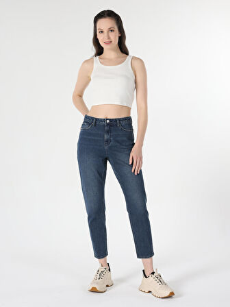 Slim Fit Basic Crop Beyaz Kadın Atlet