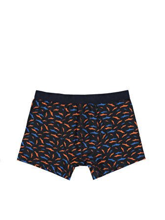 Baskılı Lacivert Erkek İç Giyim