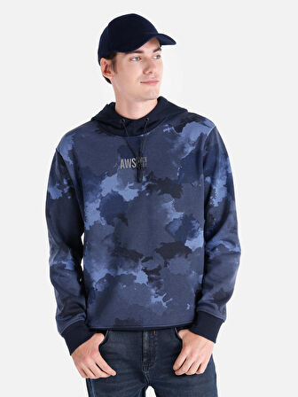 Lacivert Erkek Sweatshirt