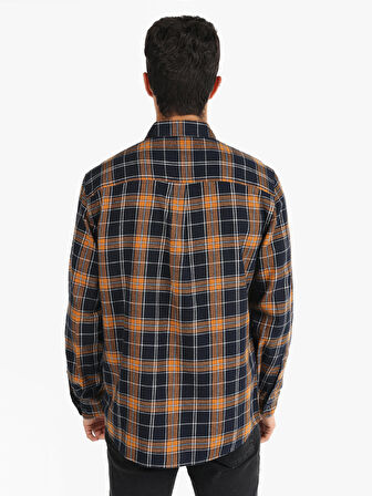 Lacivert Erkek Gömlek U.kol