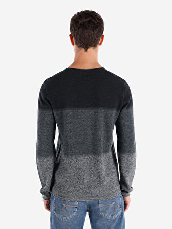 Regular Fit Triko Yeşil Erkek Kazak