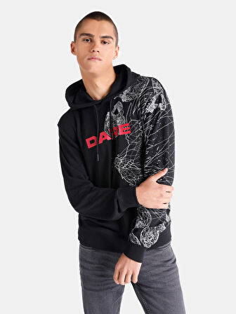 Siyah Erkek Sweatshirt