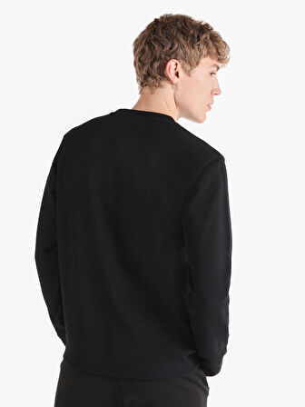 Siyah Erkek Sweatshirt