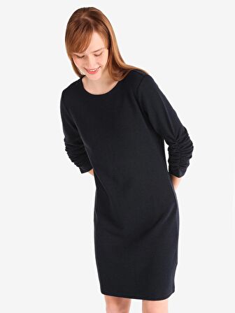 Dar Kesim Lacivert Kadın Elbise Cl1065136