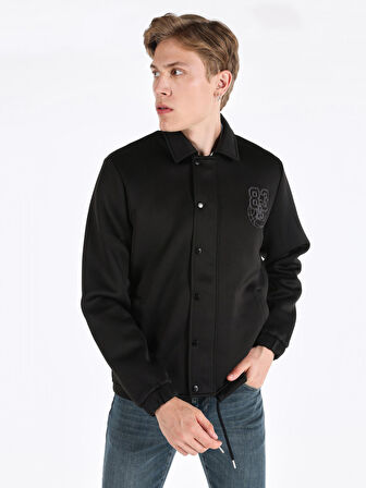 Regular Fit Siyah Erkek Ceket