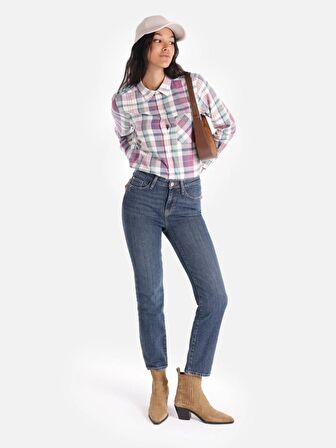 703 Carla Slim Fit Normal Bel Düz Paça Denım Kadın Pantolon Cl1065298