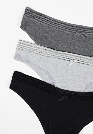 Comfort Fit  Kadın Çok Renkli Boxer