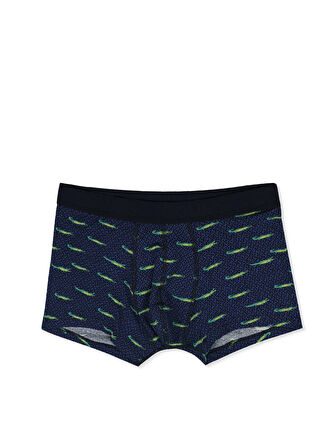 Baskılı Lacivert Erkek İç Giyim