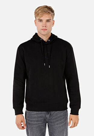 Siyah Erkek Sweatshirt