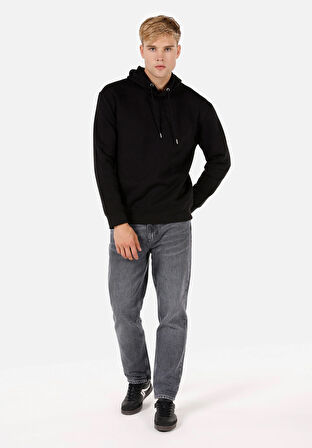 Siyah Erkek Sweatshirt