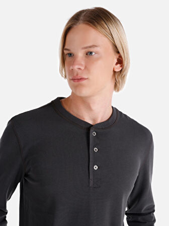 Antrasit Erkek Tshirt U.kol