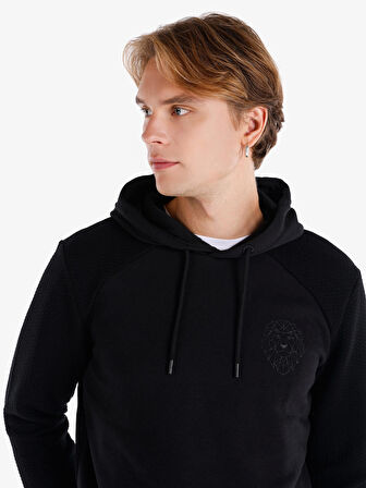 Siyah Erkek Tshirt U.kol