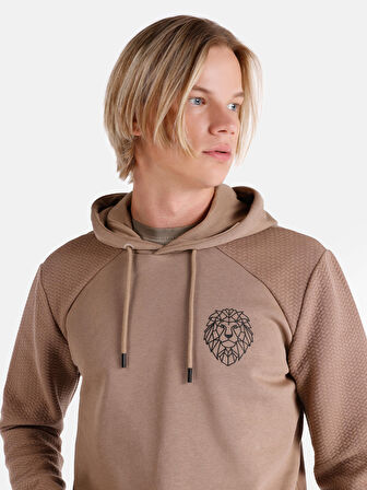 Kahverengi Erkek Tshirt U.kol