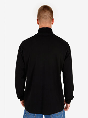 Siyah Erkek Tshirt U.kol