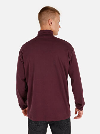 Mor Erkek Tshirt U.kol