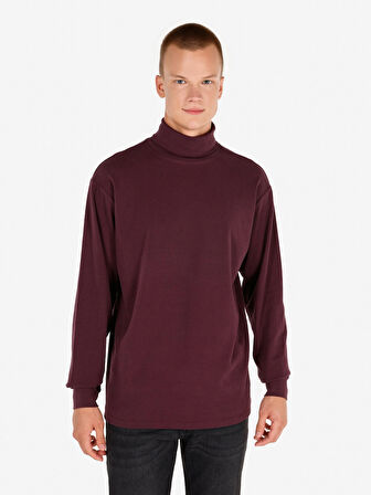 Mor Erkek Tshirt U.kol