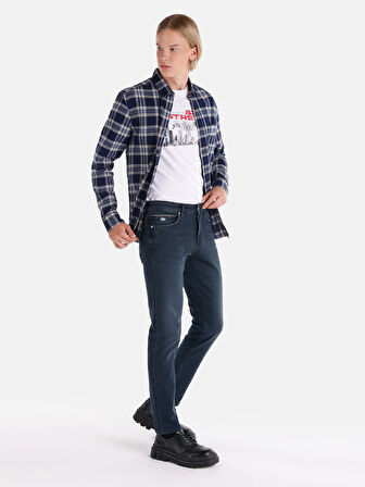 Koyu Mavi Erkek Pantolon