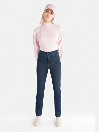 Koyu Mavi Kadın Pantolon