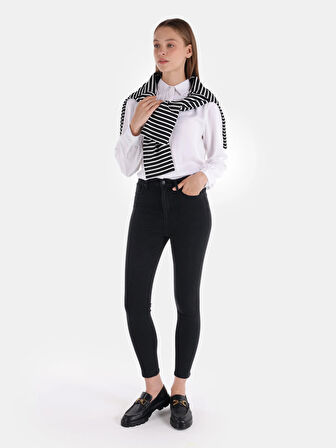 760 Diana Süper Slim Fit Yüksek Bel Dar Paça Denım Kadın Pantolon Cl1066478