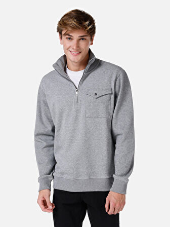 Gri Erkek Tshirt U.kol