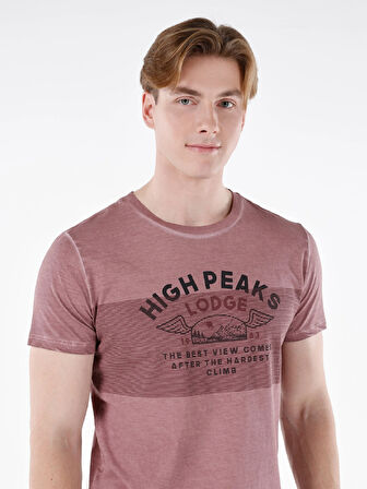 Pembe Erkek Tshirt K.kol