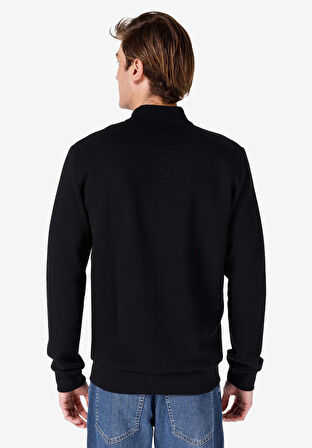 Slim Fit    Erkek Siyah Ceket