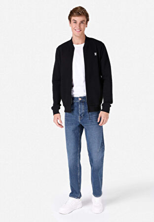 Slim Fit    Erkek Siyah Ceket
