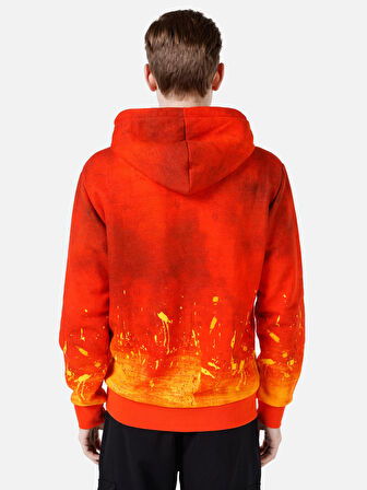 Turuncu Erkek Sweatshirt