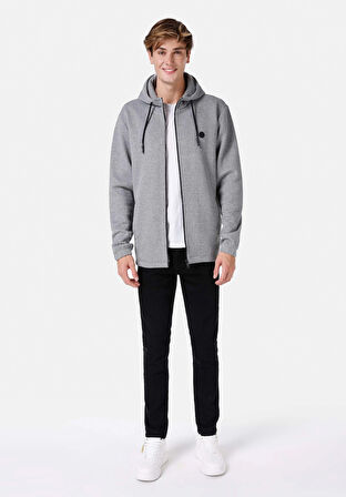 Regular Fit    Erkek Gri Ceket